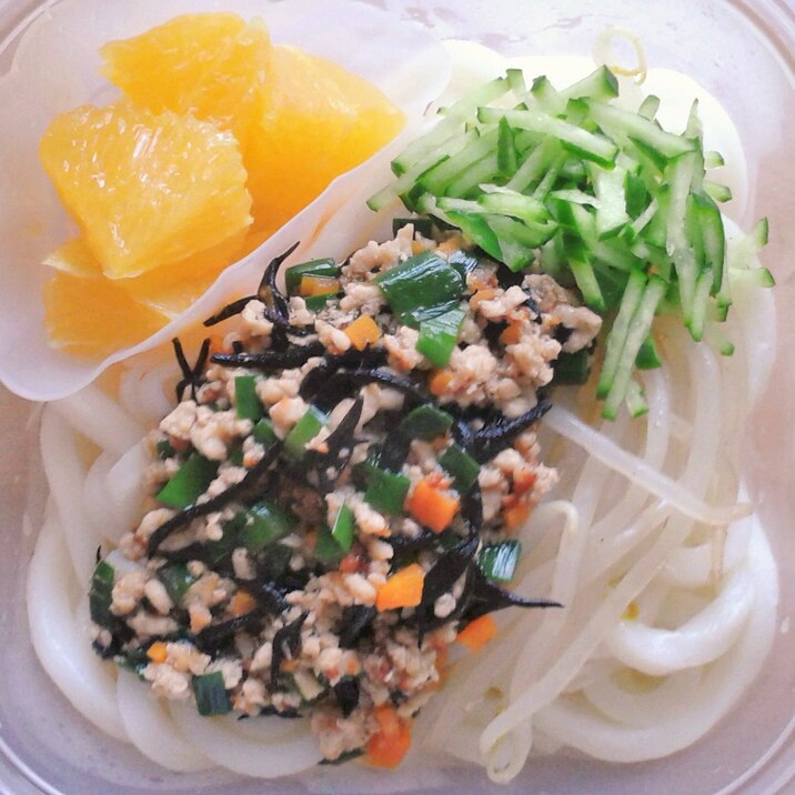 こどものお弁当 冷やしうどん ひじきそぼろあん レシピ 作り方 By R Chibico 楽天レシピ こどものお弁当 冷やしうどん ひじきそぼろあん レシピ 作り方 By R Chibico 楽天レシピ